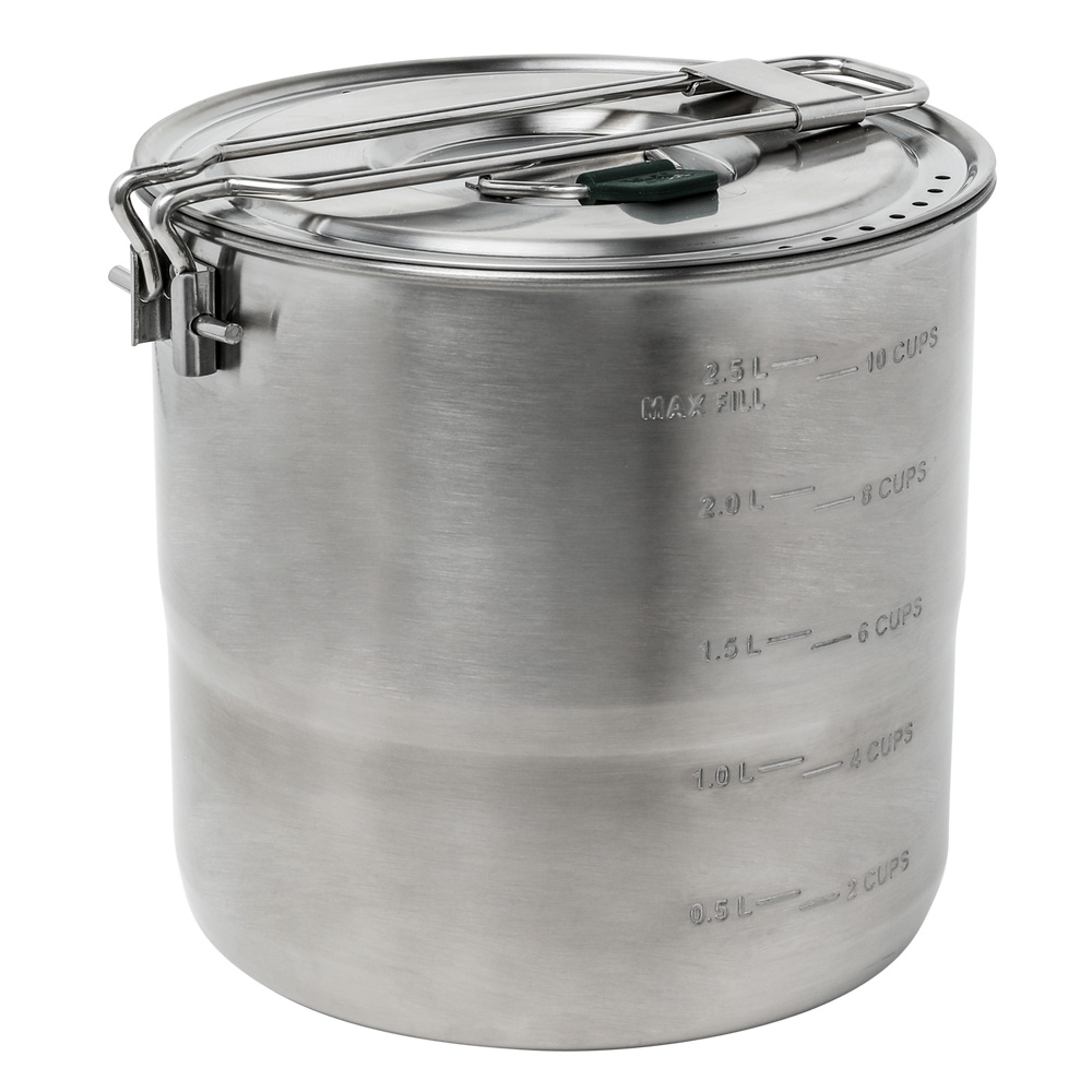 Stanley Adventure Cook Set For Four | 2.6 QT Stříbrné | 35-53961-790