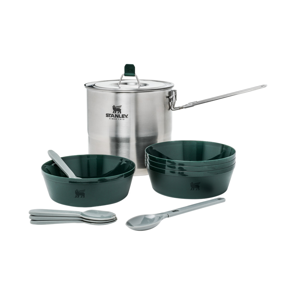Stanley Adventure Cook Set For Four | 2.6 QT Stříbrné | 35-53961-790