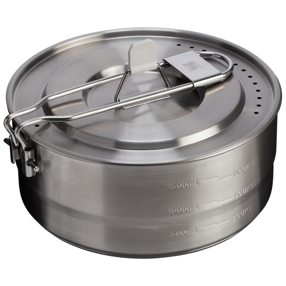 Stanley The Wildfare Go Two Bowl Prep & Cook Set 14-piece set | 1.65 QT Šedé | 38-25819-428