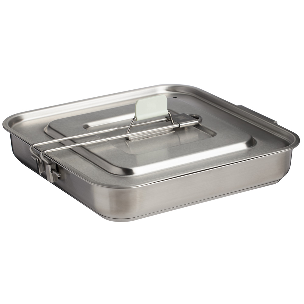 Stanley The Wildfare Pro Square Pan Cookset 5-piece set | 2 QT Šedé | 84-70859-927